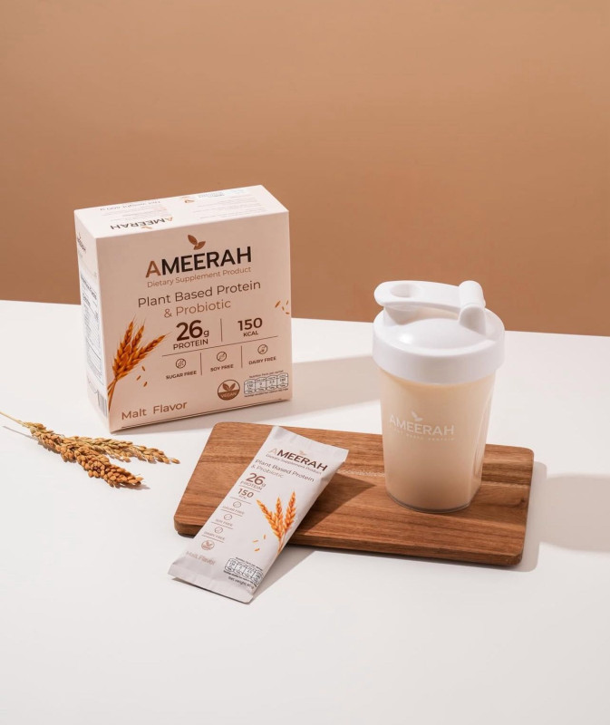 AMR-001 Ameerah plant based protein malt flavour