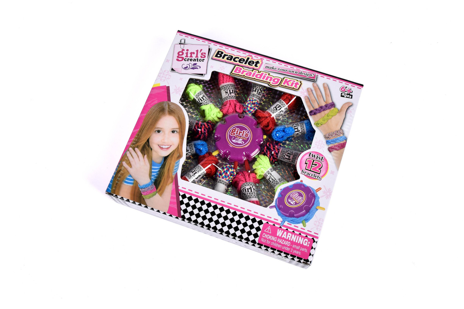 Bracelet Braiding Kit - Design and Create Colorful Accessories!
