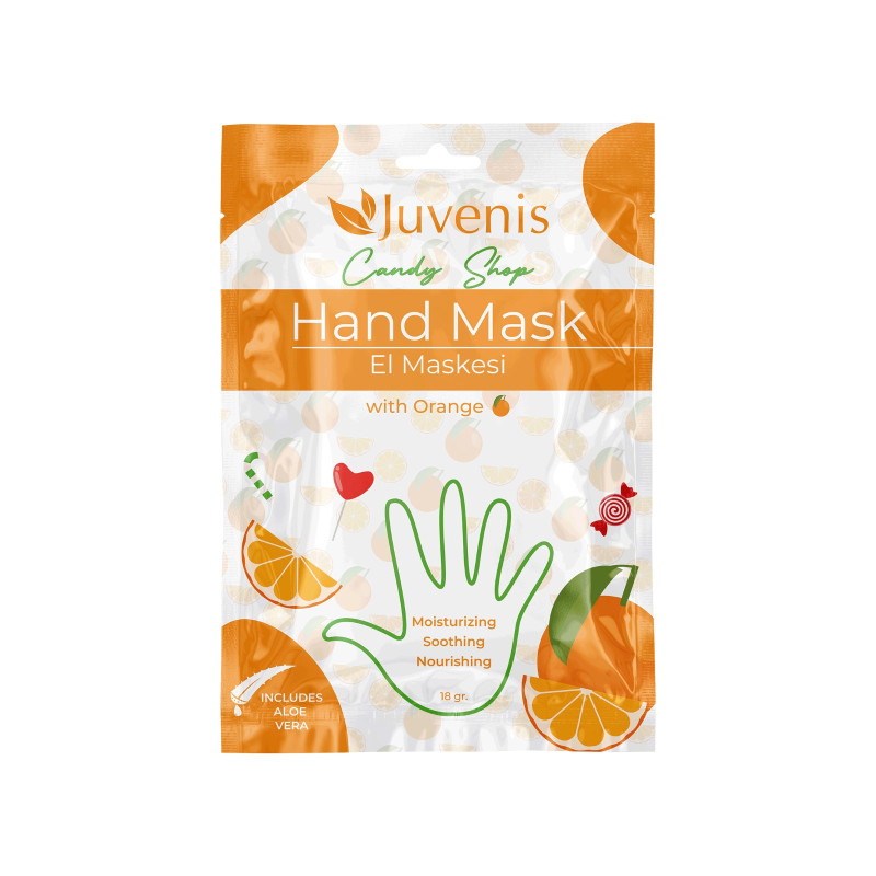 HAND MASK- ORANGE