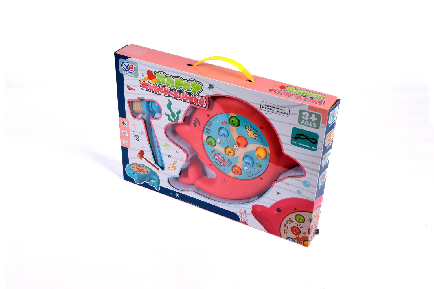 Interactive Dolphin Whack-a-Mole Game - Fun and Learning for Kids!