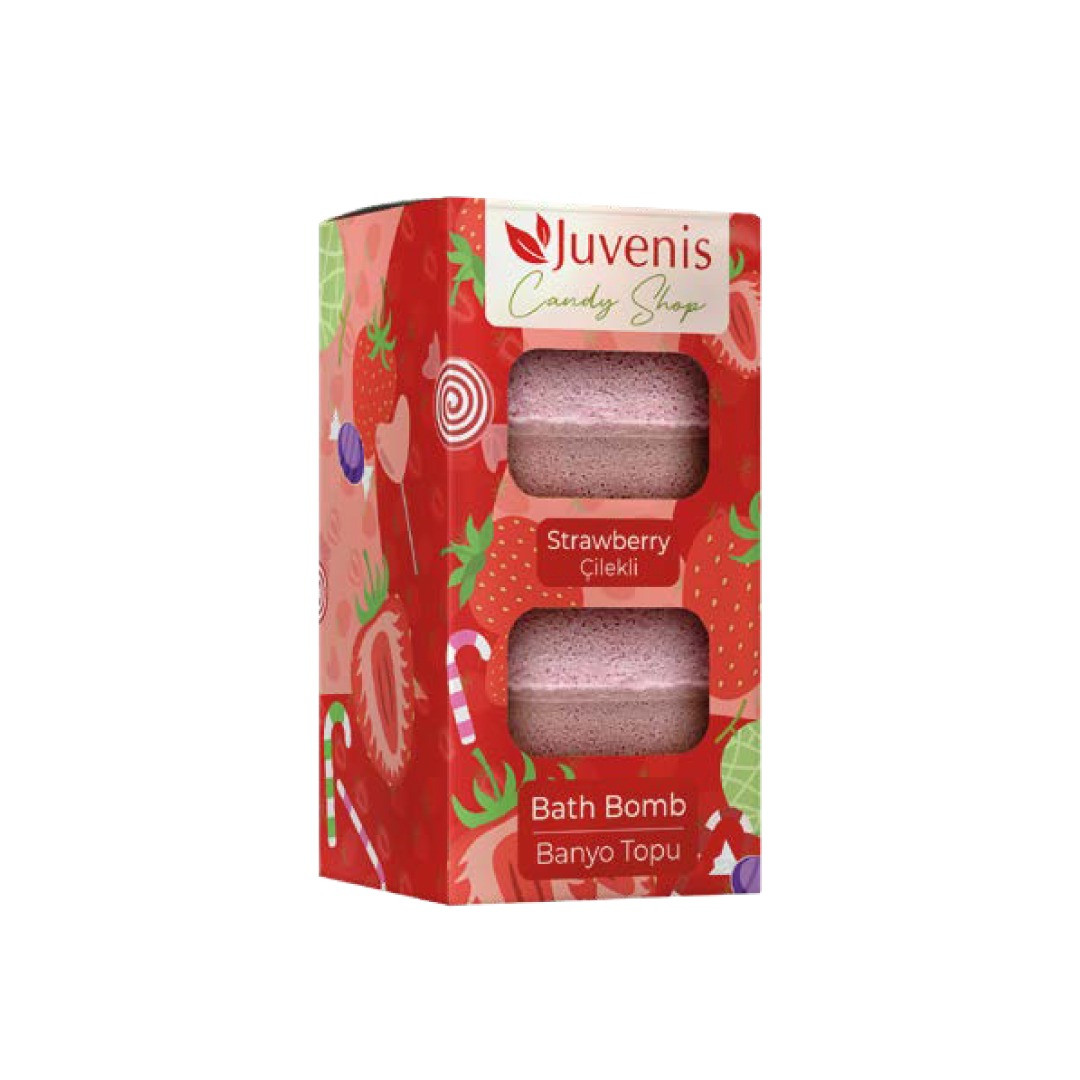 Strawbery bathbomb
